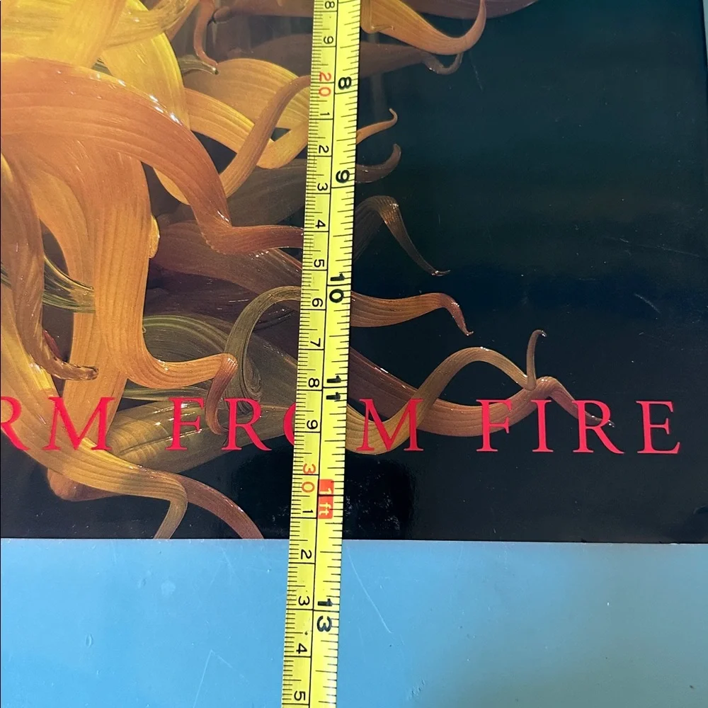 Chihuly “Form From Fire “ Glass Artist Art Book Stunning Photos